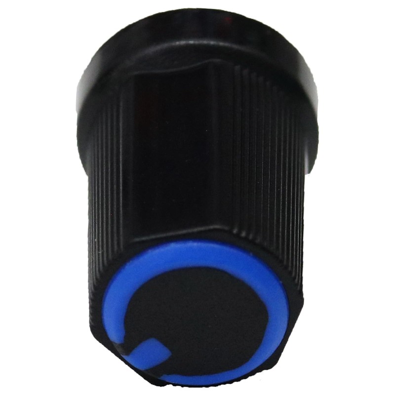 6mm D-Shaft D270 Hole Hex Grip Mixer Control Knob with