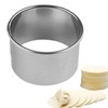 Round Cookie Cutter | Stainless Steel Donut Cutter Ring Molds,Professional