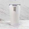 Cambridge Silversmiths White Robert Irvine Insulated 20 oz Highball-Set of