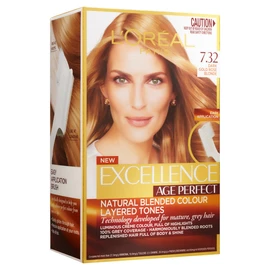 L'Oréal Paris Excellence Age Perfect Permanent Hair Colour - 7.32 Dark Gold Rose Blonde (Natural Blended Colour)