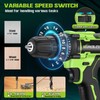 WorkBless WORKBLESS 21V Power Drill Set, Cordless Drill with 2