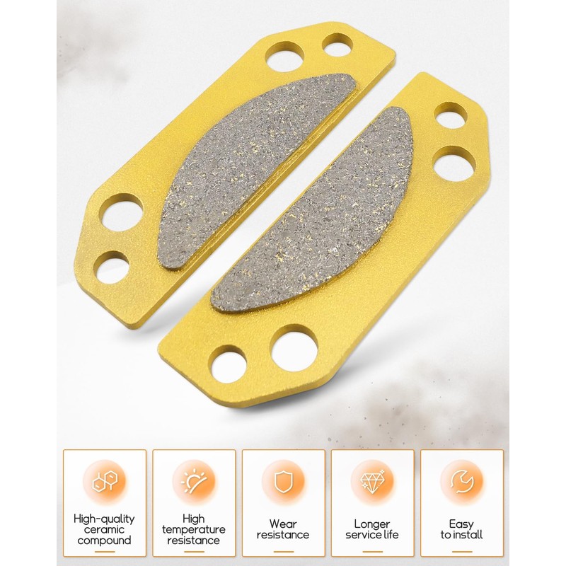 2203148 Parking Brake Pad Kit with Shims Springs Fit for