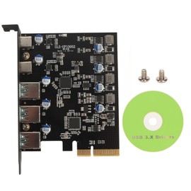 PCIE to Type C Expansion Card 20Gbps Super Speed USB3.2 Gen2 PCI Express Host Card for Windows 7 8 10 for OS X 10.8.2