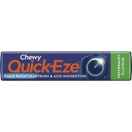 Quick-eze Antacids Chewy Peppermint 8 pack