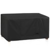 NettyPro Patio Coffee Table Cover Rectangular, Waterproof Outdoor Furniture Small