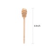 DESIOLE Wooden Honey Mixing Stirrer Honey Dipper Sticks Honey Spoon