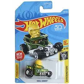 Hot Wheels Skull Shaker, Experimotors 8/10 [Green/Yellow]