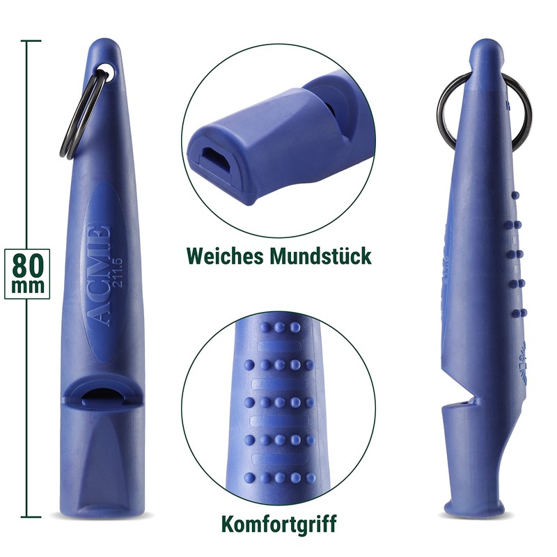 ACME Dog Whistle No. 211.5 (Update 2023) with Free Whistle