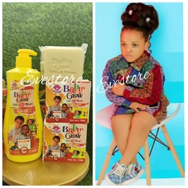Baby Glow Kids &Teens Vit.C  Glowing Moisturizing Nourishing Body Lotion& 2XSoap