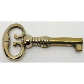 Furniture Knowledge Small Cast Brass Key Polished Skeleton Antique retro desk cabinet hope chest box