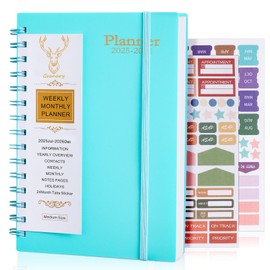 Diary 2025-2026, Planner 18 Month A5 Mid Year Diary from Jul. 2025 to Dec.2026, Premium Thicker Paper ofr Personal Use Academic and Business Office
