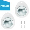 UYODM 2 Pack Metal Wall Mount Compatible with SimpliSafe Wireless
