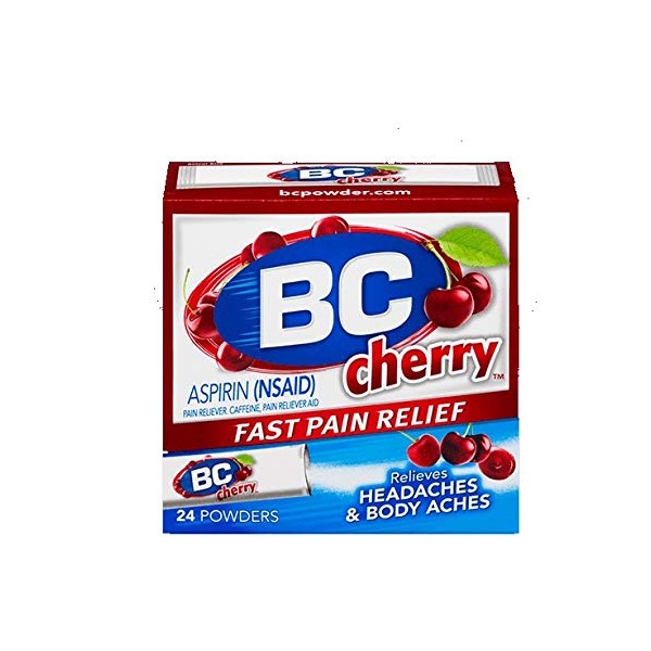 BC Headache Powders, Cherry 24 ea (Pack of 2)