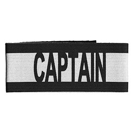 Kwik Goal International Captain's Arm Band, Black
