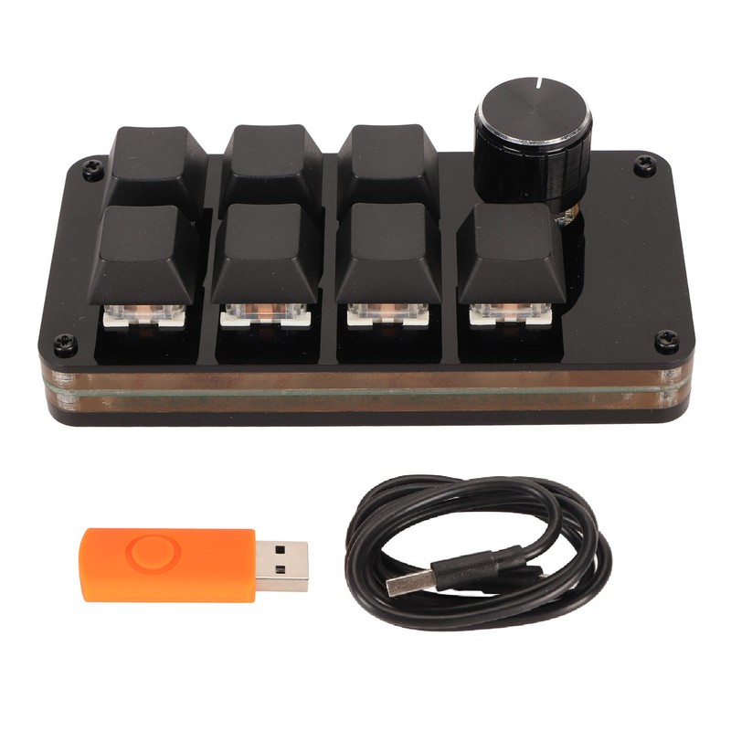 Macro Programming Keyboard Hotswap One Handed Blue Switch Mini 7