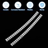 sourcing map 100Pcs 0.21"x0.39" Hinge Dowels, Plastic Dowel Insert for