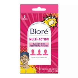 Bioré Biore Multi-Action Blemish & Oil Absorbing Patches 6ct. EXP 12/25