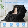 bedsmile Seersucker Cooling Comforter King Size, Q-Max 0.45 Reversible Cooling