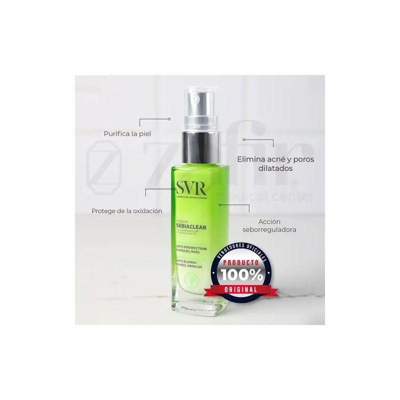 Serum Svr Sebiaclear Para Piel Grasa De 30ml30g