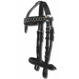 AMKA Leather Travel Bridle without Blinders