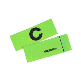 Kwik Goal Captain "C" Arm Band, Green
