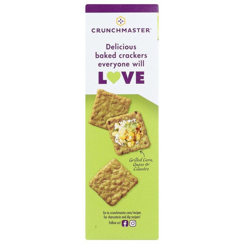 CRUNCHMASTER Salt & Pepper Avocado Toast Crackers, 3.54 OZ