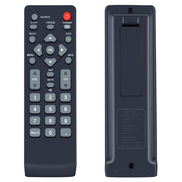 NH001UD Replaced Remote Control Compatible for Emerson TV LC190EM1 LC190EM2