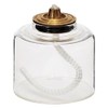 Kameyama Oil Bottle Lantern, Petite Bottle, 6 Hours, Black