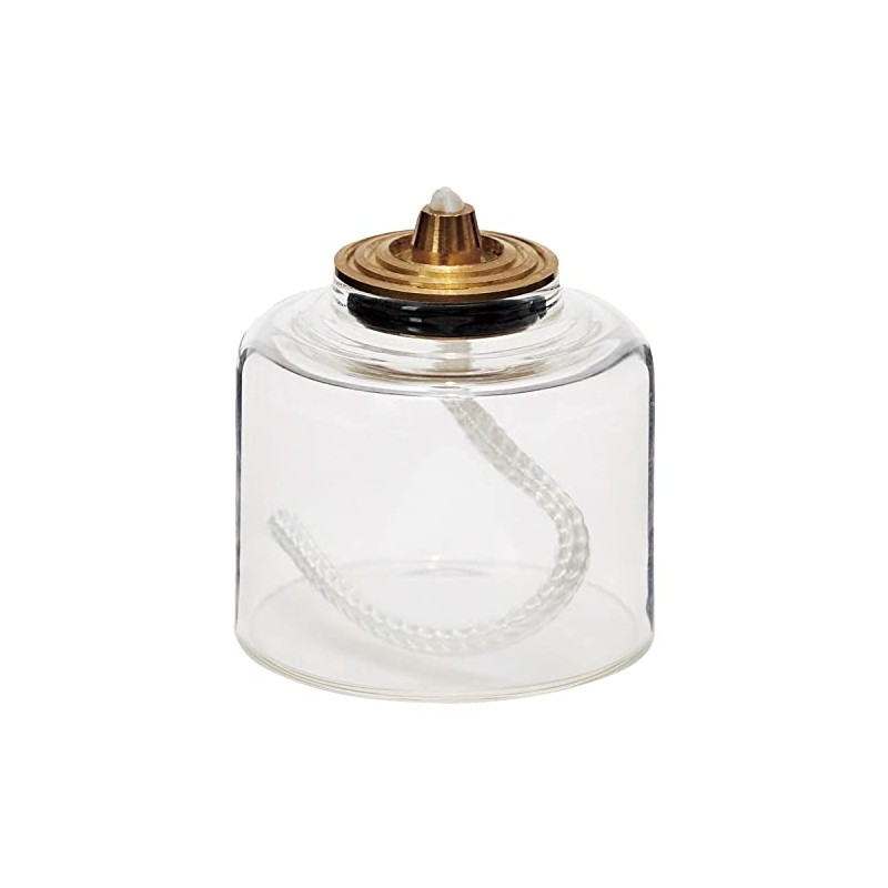 Kameyama Oil Bottle Lantern, Petite Bottle, 6 Hours, Black