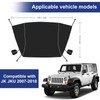 Guina Windshield & Front Side Window Snow Cover Compatible wirh