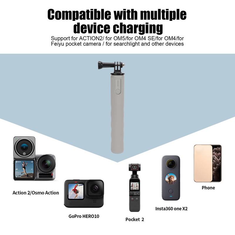 STARTRC Battery Hand Grip Handheld Portable Power Source Battery Camera