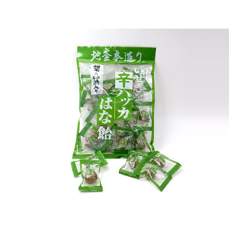 Iseki Foods PSJBOX Peppermint Hana Candy with Sweet Tea and
