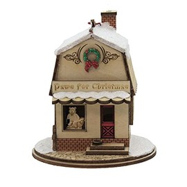 Ginger Cottages Paws for Christmas Pet Shop Ornaments for Christmas Tree