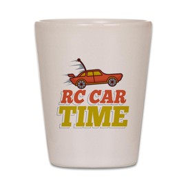 CafePress RC Car Lover Racer Racing Radio Control Unique and Funny Shot Glass