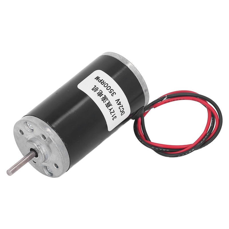 DC Gear Motor Self Locking Aluminum Shell Brass Coil Strong