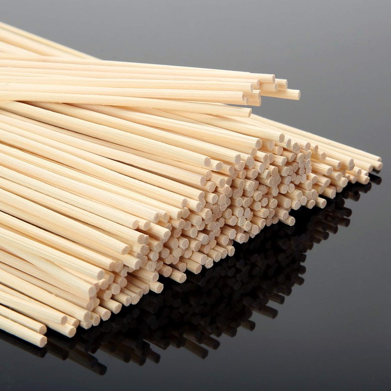 TOMCENXI 120PCS Reed Diffuser Sticks,10 Inch Natural Rattan Wood Sticks,Diffuser