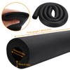 Pipe Insulation Foam Black Foam Pipe Insulation Diameter 25 mm