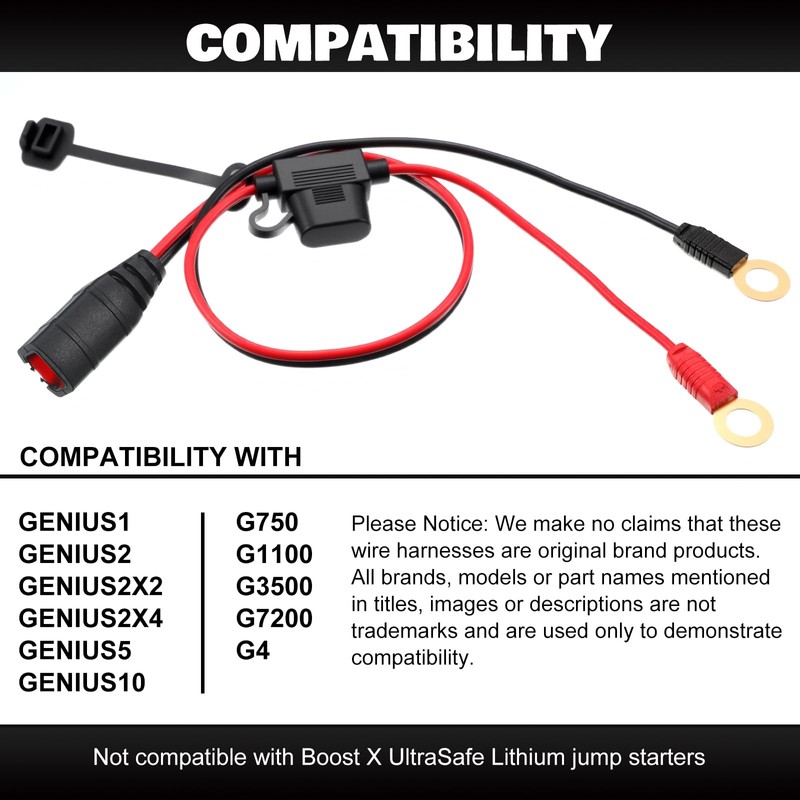 Relaxweex 4 Pack Wires Harness Compatible with GC008 GC002 X-Connect