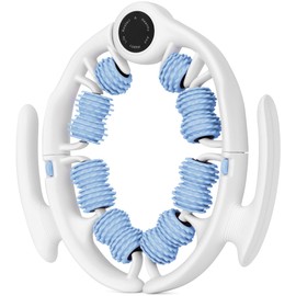 Cellulite Massage Roller - Blue - Anti-Cellulite Massager with Detachable Roller Handles for Thighs, Legs & Buttocks - Fascia Massage Tool for Lymphatic Drainage & Deep Tissue Therapy - by Cozlow