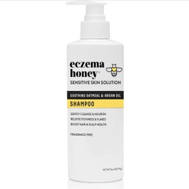 ECZEMA HONEY Champú Nutritivo - Ayuda Con La Psoriasis, La Dermatitis Y La Descamación - Champú Anticaspa Y Cuidado Diario Del Cuero Cabelludo -