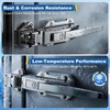 Walk-in Cooler Door Latch Kit,Frost-Resistant Fiberglass Interior Release Handle with