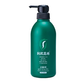 Rishiri Color Shampoo, Economical Size, 16.9 fl oz (500 ml), Light Brown