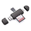 NDOOL Lector de Tarjeta USB 2.0, Micro USB, 2 en