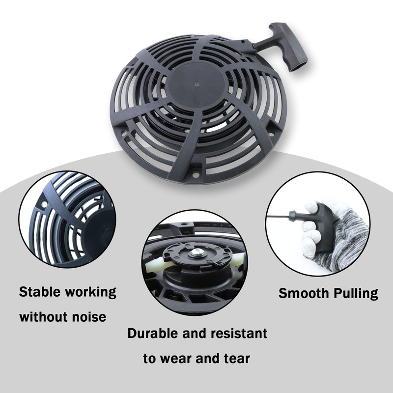 WOTIAN 796497 Recoil Starter Compatible with Briggs and Stratton Pull