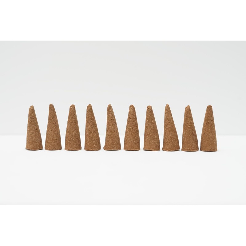White Sage Purifying Cone Incense, 10 Pack Herb Kobo HCC