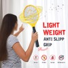 DEVOGUE® Electric Fly Swatter – Battery Operated Bug Zapper Racket,