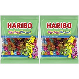 Haribo Baerchen Paerchen Sweet and Sour Gummy Bear Candy 2-Pack (2 x 160g)