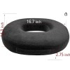 Cozy BoSpin Donut Pillow Memory Foam Seat Cushion - Non-Slip