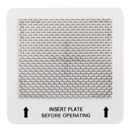LUFUTATECH Universal Ceramic Ozone Plates for Generic Ozone Generators Washable Purification Air Purifier, 4.5" x 4.5" Inches Replacement Ozone Plates (1Pack)