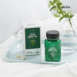 Realgram Real Gram Vitamin B Complex Max 8 Types of B Vitamins 500mg 90 Tablets 4 Boxes (12-Month Supply) High Dose Energy Production in the Body / 리얼그램 비타민B 컴플렉스 맥스 8종 비타민B군 500mg 90정 4박스(12개월분) 고함량 체내 에너지 생성